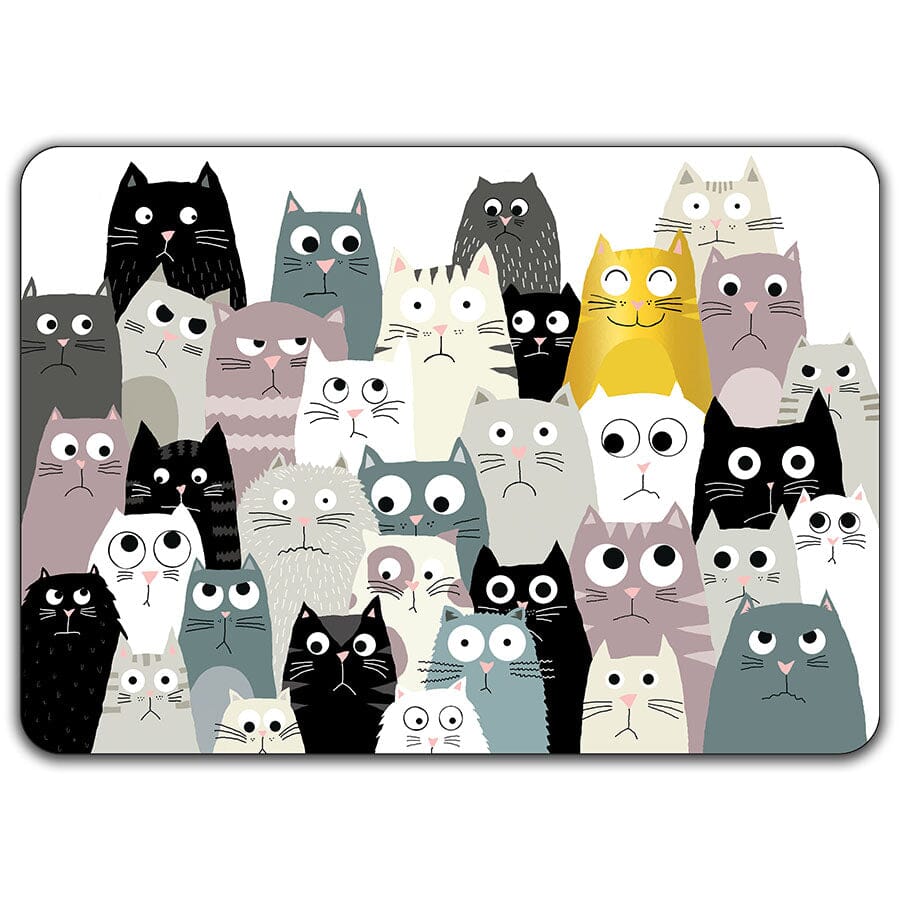 Mille Chats - Set de table dorure Cartes d'Art